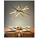 Lampadario A Led Palun Con Dimmer Metallo Oro - Foto miniatura 1