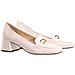 Helen Formal Weiss Scarpe Eleganti Pelle Scarpe Donna Bianco Eu 39, 7-104315 0200 - Foto miniatura 1