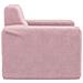 Divano per Bambini Rosa in Morbido Peluche - Foto miniatura 6