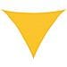 Vela Parasole 160 G/m Triangolare Giallo 2,5x2,5x3,5 M In Hdpe - Foto miniatura 2