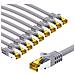 69517 cavo di rete Grigio 3 m Cat7 S /FTP (S-STP) - Foto miniatura 1