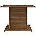 Tavolino Da Salotto Rovere Marrone 55,5x55,5x40cm In Truciolato - Foto miniatura 5