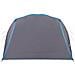 Tenda da Campeggio con Portico per 4 Persone Blu Impermeabile - Foto miniatura 6