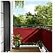 Paravento da Balcone Rosso 75x700 cm 100% Poliestere Oxford - Foto miniatura 2