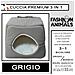 Cuccia Premium Per Cani E Gatti - Letto Morbido E Confortevole - Base Antiscivolo - Resistente E Facile Da Lavare (3 In 1-grigio) - Foto miniatura 8