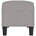 Panca Grigio chiaro 100x35x41 cm in Tessuto - Foto miniatura 4