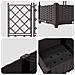 Fioriera da Giardino con Trellis 5 pezzi Marrone 120x120x125,5 cm - Foto miniatura 7