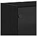 Sideboard Nero Rovere 102x37x75,5 cm Legno Ingegnerizzato - Foto miniatura 9