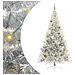 Albero di Natale con luci a corde decorative Argento 240 cm - Foto miniatura 1