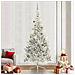 Albero di Natale con luci a corde decorative Argento 240 cm - Foto miniatura 2