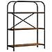 Libreria Rovere fumo 80 x 30 x 109 cm Legno multistrato - Foto miniatura 1