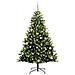 Albero di Natale Artificiale Pieghevole 150 LED Verde 150 cm - Foto miniatura 2