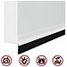 Spazzole per porte autoadesive 6 pcs Bianco 100 cm - Foto miniatura 8