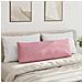 Cuscini da Divano 2 pcs Rosa 120 x 40 cm Tessuto in Cords - Foto miniatura 4