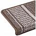 Tappetini per scale autoadesivi 15 pcs Marrone 65 x 21 x 4 cm - Foto miniatura 8