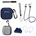 Set Di 8 Pezzi Blu Navy Per Airpods Di Quarta Generazione - Foto miniatura 1