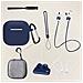 Set Di 8 Pezzi Blu Navy Per Airpods Di Quarta Generazione - Foto miniatura 2
