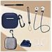 Set Di 8 Pezzi Blu Navy Per Airpods Di Quarta Generazione - Foto miniatura 3