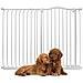 Bettacare Cancelletto Per Cani Extra Alto Con Parte Superiore Incurvata, 125cm - 134cm, Bianco Opaco, Extra Alto Con 100cm Di Altezza - Foto miniatura 1