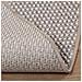 Tappeti per area HUARTE Crema e Taupe Ø 120 CM Poliestere - Foto miniatura 4