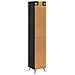 Set di armadi 2 pcs Nero 34,5 x 34,5 x 90 cm - Foto miniatura 6