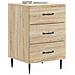 Armadio da Notte con cassetto Rovere Sonoma 43 x 41 x 66,5 cm - Foto miniatura 2