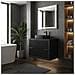 Mobile da bagno bianco 80 cm, Senza piano d'appoggio, MDF, Disponibile in 3 colori, 2 ampi cassetti con chiusura ammortizzata - Foto miniatura 4