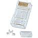 Connettore RJ-45 Maschio UTP Confezione da 10 Pezzi - Foto miniatura 2
