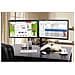 Supporto da Scrivania per 2 Monitor ICA-LCD 382-D 13"-27'' Portata Max 20 Kg - Foto miniatura 3
