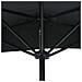 Ombrellone Balcone Palo Alluminio Antracite 270x135 cm - Foto miniatura 5