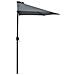Ombrellone Balcone Palo Alluminio Antracite 270x135 cm - Foto miniatura 6