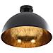 Lampadari 2 pz Nero e Oro Semi-Sferici E27 - Foto miniatura 8