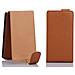 Custodia Compatibile Con Samsung Galaxy Mega 5.8 In Marrone Cioccolata - Coperchio Protettivo In Design Flip Realizzato In Similpelle Testurizzata - Foto miniatura 5