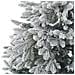 Albero Di Natale Artificiale Ricoperto Di Neve 180 Cm Bianco Foraker - Foto miniatura 6