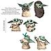 Star Wars The Mandalorian - Confezione Da 2 Taglie Per Neonati The Child Baby Yoda 5,5 Cm Figure - Chiedere Braccia E Tenere Palla - Foto miniatura 3