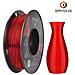 Filament Tpu 175 Millimetri Tpu Filamento 175 Millimetri La Stampa 3d Filamento Tpu Per Stampante 3d 0.5kg 1 Bobina Rosso Trasparente - Foto miniatura 1
