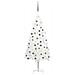Set Albero Natale Artificiale con LED e Palline Bianco 120 cm - Foto miniatura 1