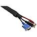 59995c Scrivania Cable Sleeve Nero 1pezzo (i) Organizer Per Cavi - Foto miniatura 2
