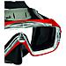 Cressi Maschera Sirena Trasparente Nero / rosso - Foto miniatura 3