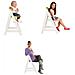 Seggiolone Sit Up III - Crescendo con la sedia da bambino a sedia per ragazzi - Legno bianco - Foto miniatura 2