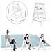 Seggiolone Sit Up III - Crescendo con la sedia da bambino a sedia per ragazzi - Legno bianco - Foto miniatura 7