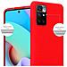 Custodia Compatibile Con Xiaomi Redmi 10 / Redmi Note 11 4g In Frost Rosso - Coperchio Protettivo In Silicone Tpu Flessibile - Foto miniatura 3