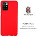 Custodia Compatibile Con Xiaomi Redmi 10 / Redmi Note 11 4g In Frost Rosso - Coperchio Protettivo In Silicone Tpu Flessibile - Foto miniatura 4