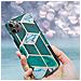 Custodia Compatibile Con Apple Iphone 11 Pro (xi Pro) In Marmo Oro Bianco Verde Scuro No. 6 - Coperchio Protettivo In Silicone Tpu Con Motivo A Mosaico - Foto miniatura 7