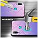Custodia Compatibile Con Huawei P Smart 2019 In Rosa - Blu - Coperchio Protettivo Bicolore In Vetro Temperato E Silicone Tpu - Foto miniatura 3