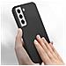 Cover Per Samsung Galaxy S22 In Silicone Semi-rigido Soft-touch Nera - Foto miniatura 4