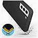 Cover Per Samsung Galaxy S22 In Silicone Semi-rigido Soft-touch Nera - Foto miniatura 5