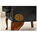 Poltrona Chesterfield Plainwing - Nero Opaco - Pelle - Foto miniatura 5