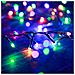 Stringa LED Compatta con 400 Luci LED Multicolore 13 m PVC - Foto miniatura 2