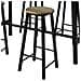 Set 5 Tavolo Con 4 Sgabelli,bancone Bar Tavolo Bar Con Sgabelli Penisola Cucina Ogt22-sch - Foto miniatura 5